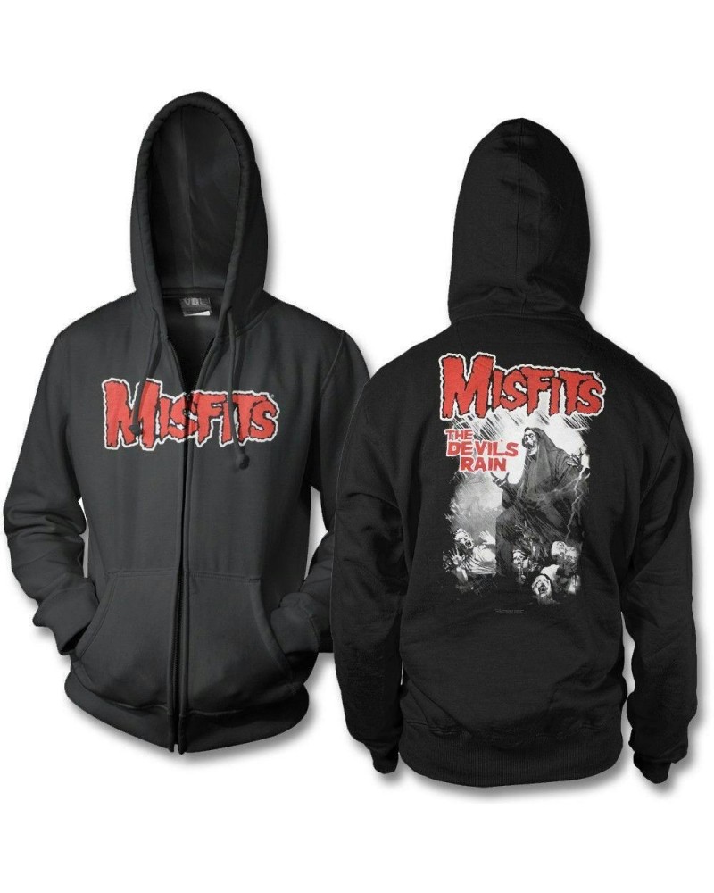 Misfits Devils Rain Zip Hoodie $12.86 Sweatshirts