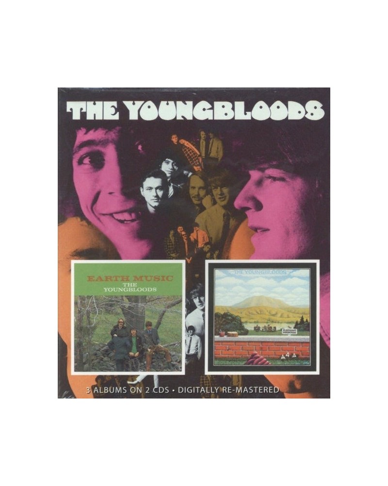 The Youngbloods CD - Earth Music / Young Bloods / Elephant $13.11 CD