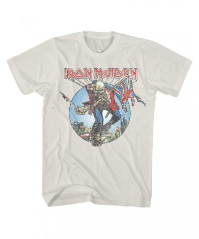 Iron Maiden T-Shirt | Trooper Circle Shirt $11.48 Shirts