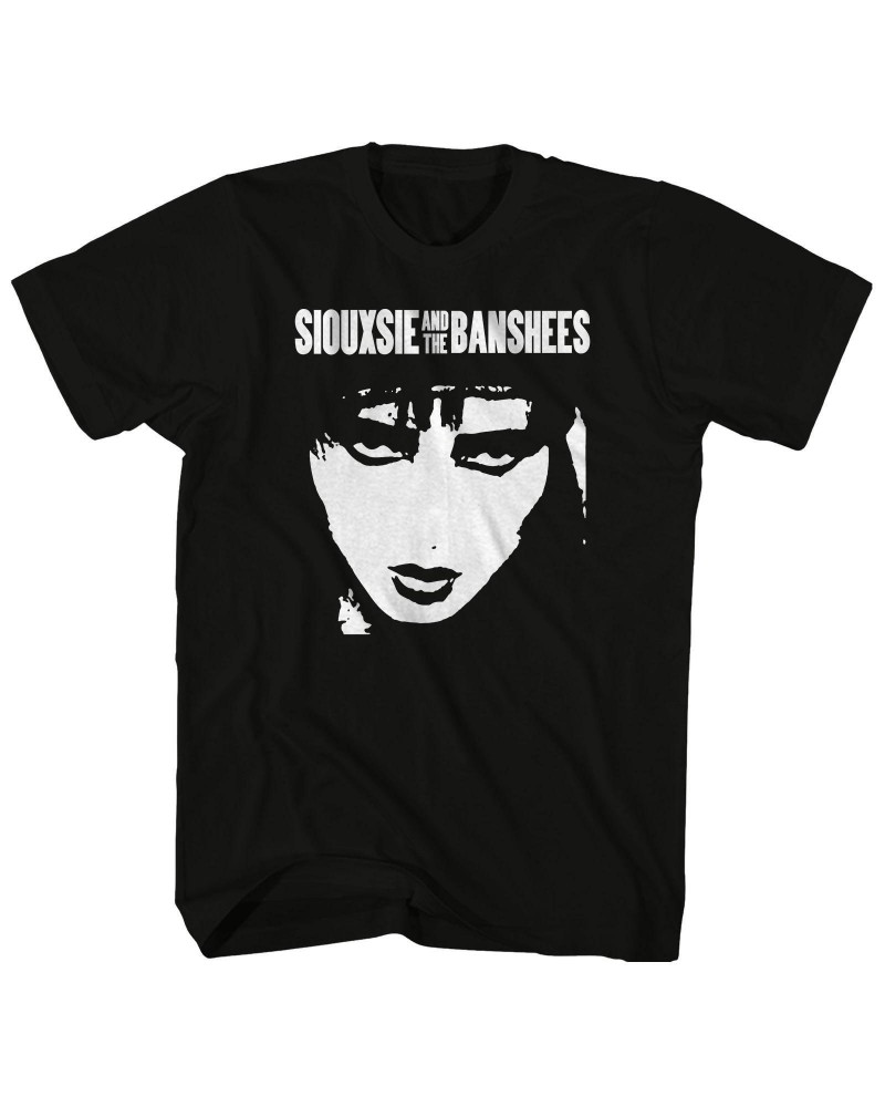 Siouxsie and the Banshees T-Shirt | Face Portrait Shirt $7.79 Shirts