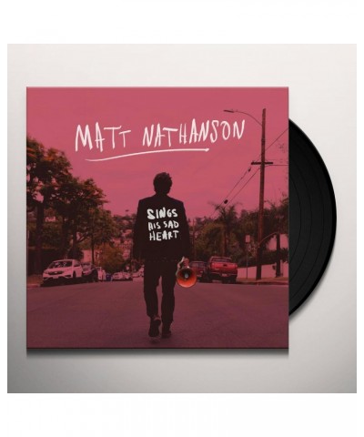 Matt Nathanson Sings His Sad Heart Vinyl Record $6.15 Vinyl