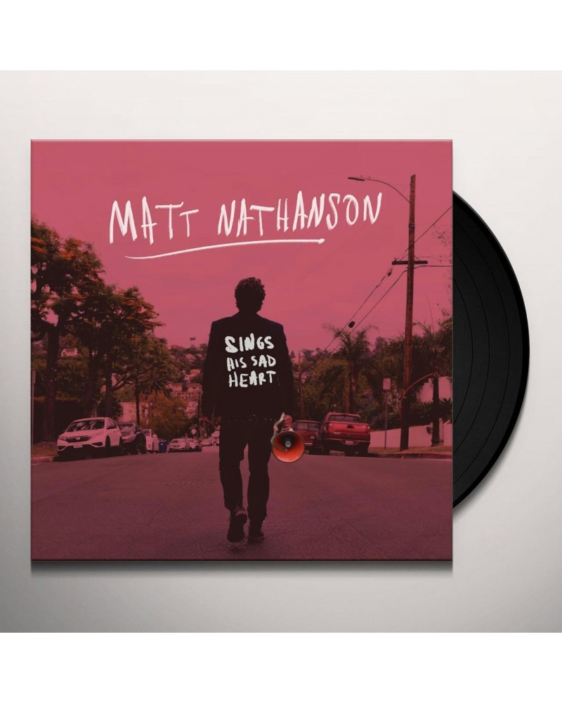 Matt Nathanson Sings His Sad Heart Vinyl Record $6.15 Vinyl