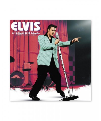 Elvis Presley 7" x 7" 2019 Mini Calendar $7.12 Vinyl