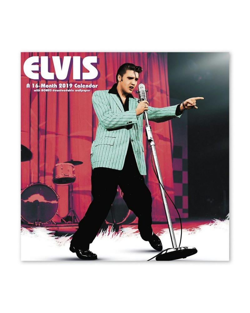 Elvis Presley 7" x 7" 2019 Mini Calendar $7.12 Vinyl