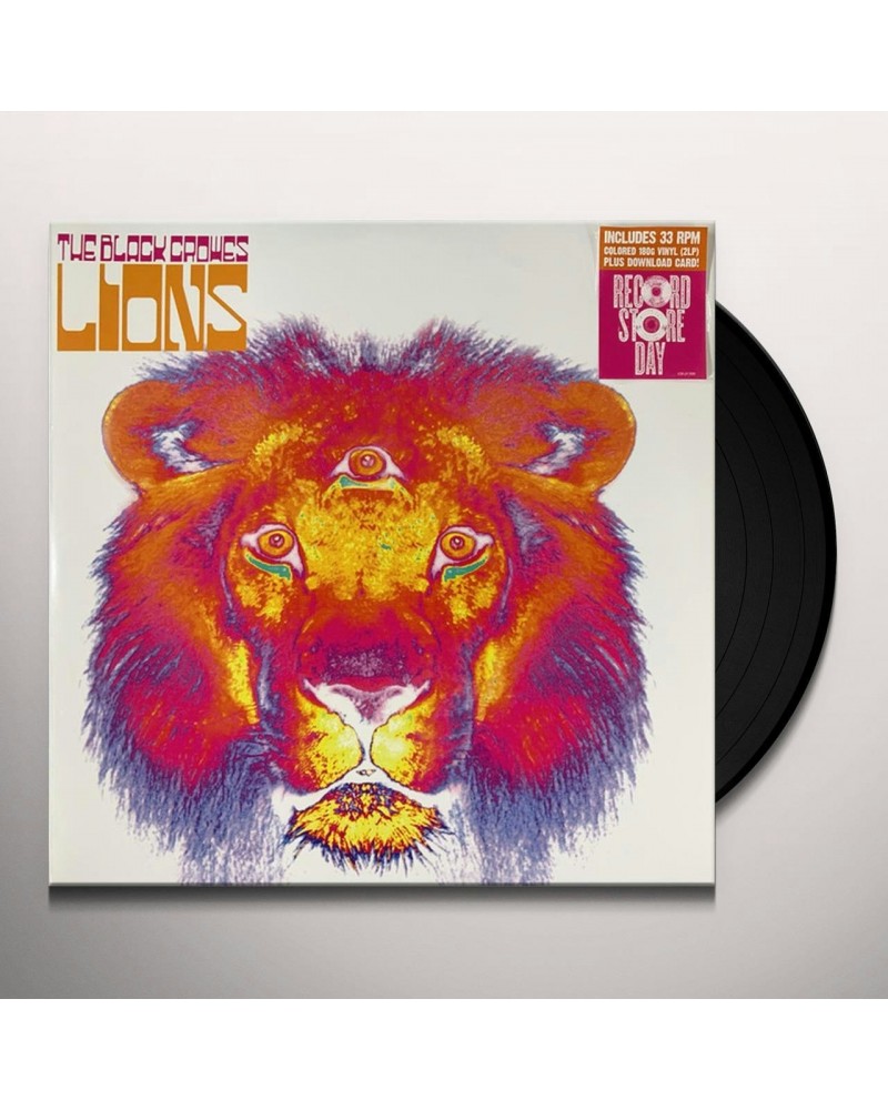 The Black Crowes Lions (Aec Ex) Vinyl Record $9.64 Vinyl