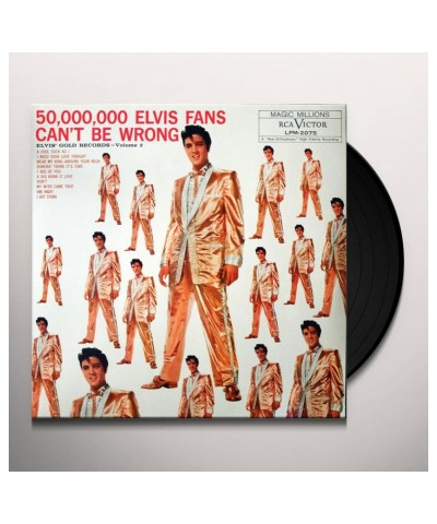 Elvis Presley 50 000 000 Elvis Fans Can't Be Wrong: Elvis' Gold Records Volume 2 Vinyl Record $8.41 Vinyl