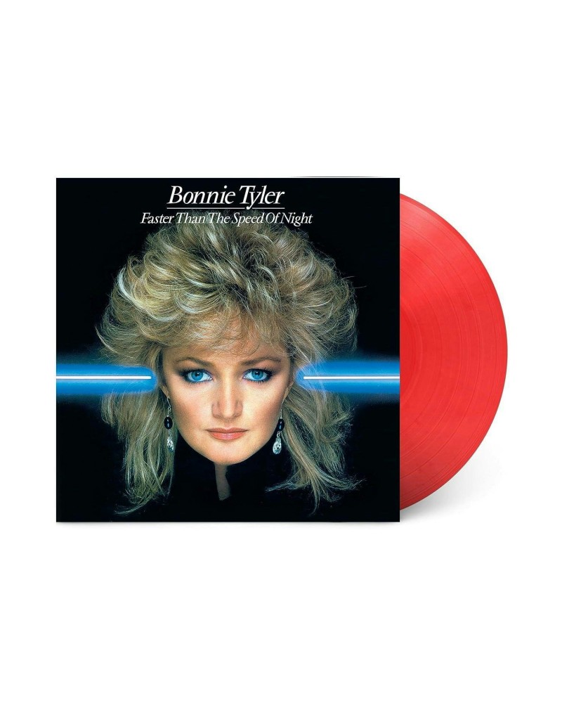 Bonnie Tyler Faster Than The Speed Of Night (25th Anniversary) (Red) Vinyl Record $9.36 Vinyl