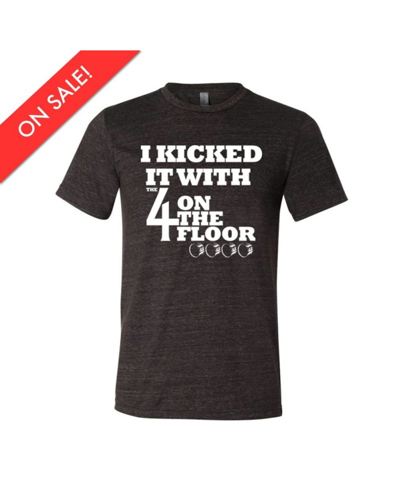 the 4onthefloor I Kicked It Tee - Charcoal $4.50 Shirts