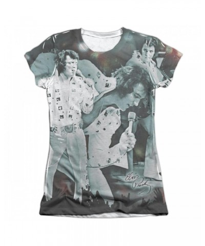 Elvis Presley Junior's Shirt | NOW PLAYING (FRONT/BACK PRINT) Junior's Tee $7.68 Shirts