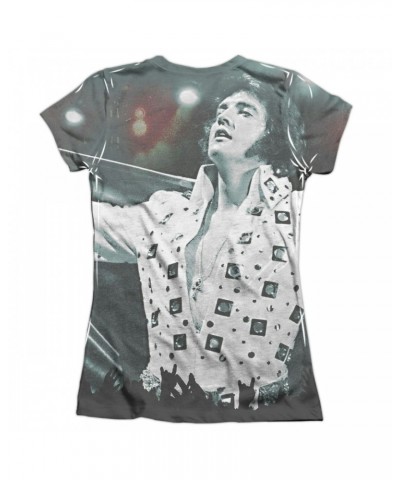 Elvis Presley Junior's Shirt | NOW PLAYING (FRONT/BACK PRINT) Junior's Tee $7.68 Shirts