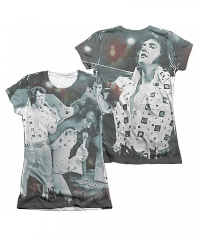 Elvis Presley Junior's Shirt | NOW PLAYING (FRONT/BACK PRINT) Junior's Tee $7.68 Shirts