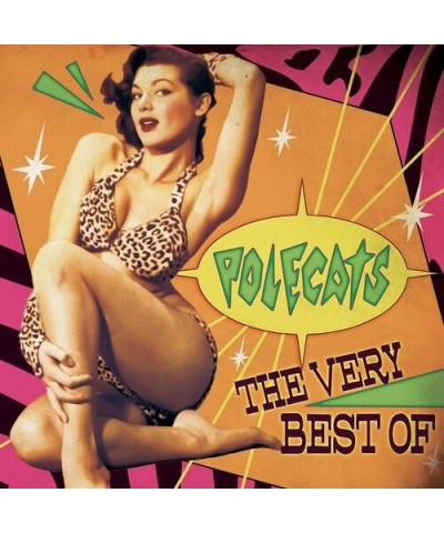 The Polecats VERY BEST OF - PURPLE/ORANGE SPLATTER Vinyl Record $10.92 Vinyl