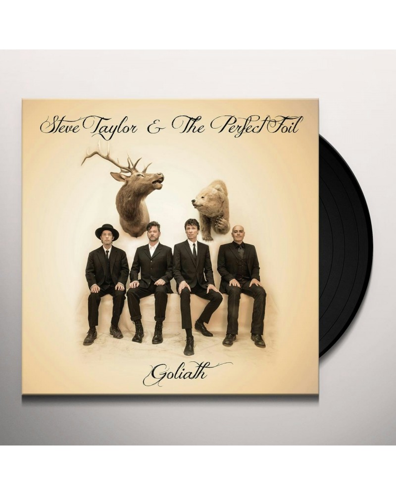 Steve Taylor & The Perfect Foil Goliath Vinyl Record $4.62 Vinyl