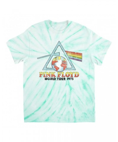 Pink Floyd T-Shirt | Vintage Reissue World Tour 1973 Tie Dye Shirt $12.67 Shirts