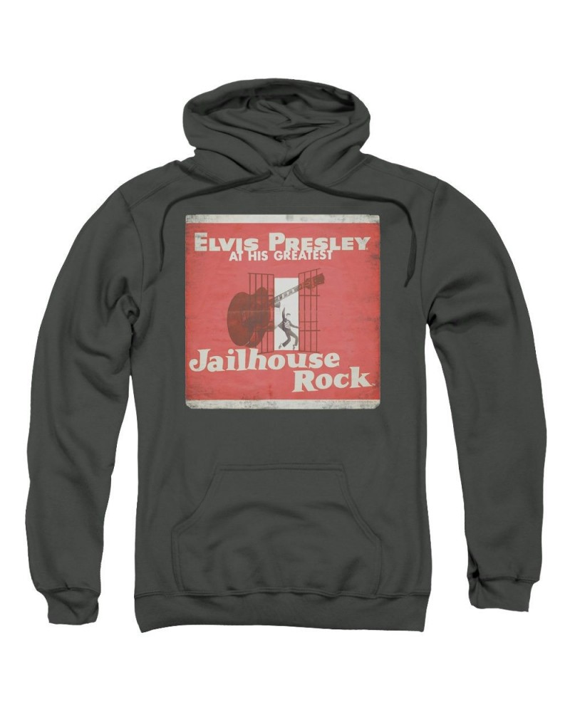 Elvis Presley Hoodie | GREATEST Pull-Over Sweatshirt $9.92 Sweatshirts