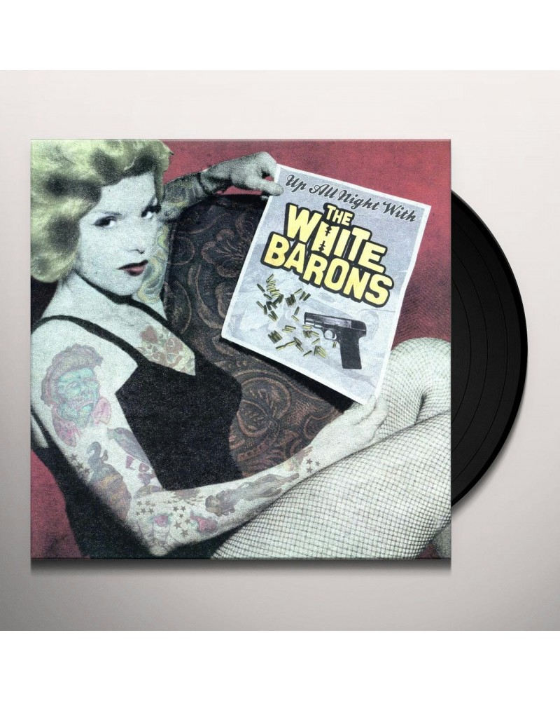 The White Barons Up All Night With The White Barons Vinyl Record $4.03 Vinyl