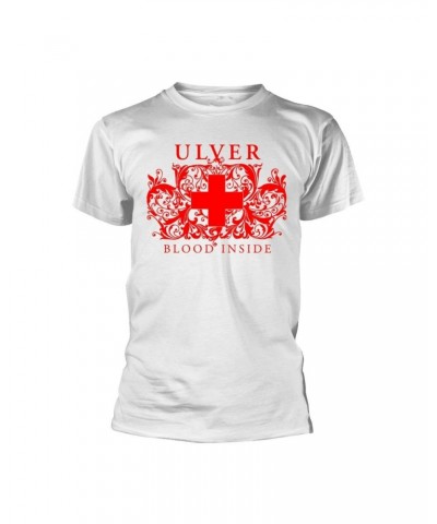 Ulver T Shirt - Blood Inside (White) $10.45 Shirts