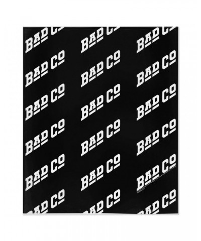 Bad Company Minky Blanket | Classic Logo White Blanket $15.96 Blankets