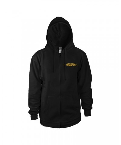 Boston Logo Men's Zip-Up Hoodie $15.98 Sweatshirts