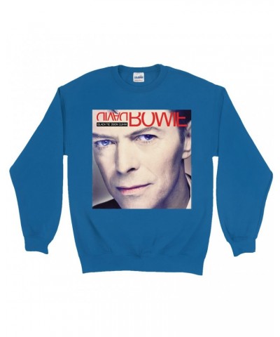 David Bowie Sweatshirt | Black Tie White Noise Album Cover Sweatshirt $11.53 Sweatshirts