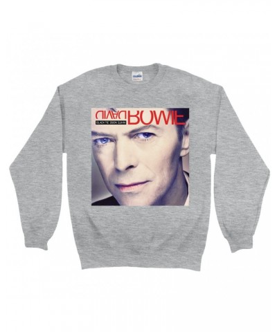 David Bowie Sweatshirt | Black Tie White Noise Album Cover Sweatshirt $11.53 Sweatshirts