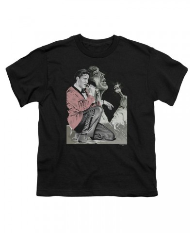 Elvis Presley Youth Tee | ROCK N ROLL SMOKE Youth T Shirt $5.85 Kids