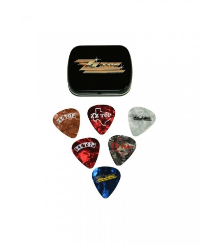 ZZ Top Guitar Pick Tin $7.48 Instruments