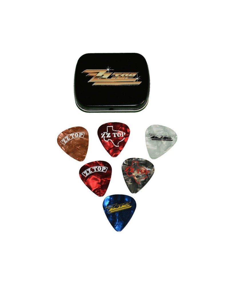 ZZ Top Guitar Pick Tin $7.48 Instruments