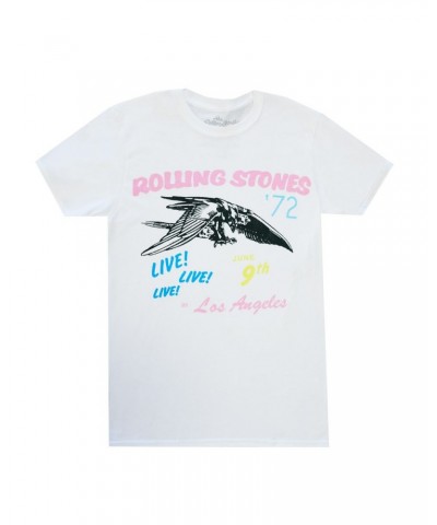 The Rolling Stones Los Angeles '72 Tour T-Shirt $14.35 Shirts