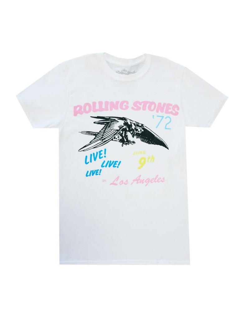 The Rolling Stones Los Angeles '72 Tour T-Shirt $14.35 Shirts