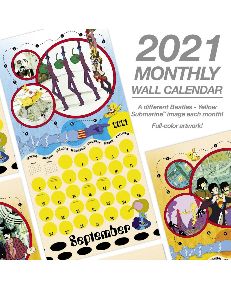 The Beatles Yellow Submarine 2021 Calendar Set $6.80 Calendars