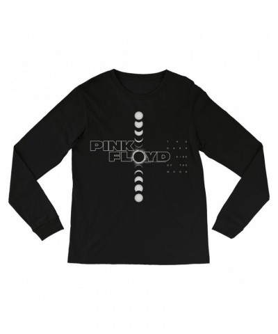 Pink Floyd Long Sleeve Shirt | Eclipse Vertical Logo Shirt $14.38 Shirts