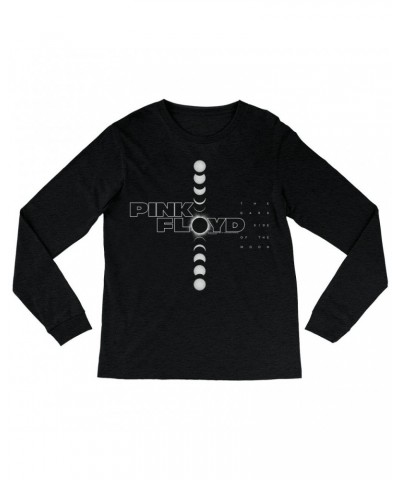 Pink Floyd Long Sleeve Shirt | Eclipse Vertical Logo Shirt $14.38 Shirts