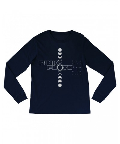 Pink Floyd Long Sleeve Shirt | Eclipse Vertical Logo Shirt $14.38 Shirts