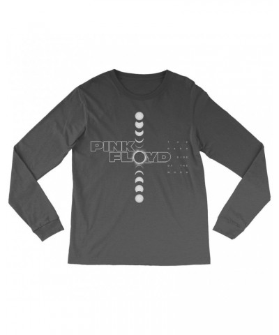 Pink Floyd Long Sleeve Shirt | Eclipse Vertical Logo Shirt $14.38 Shirts