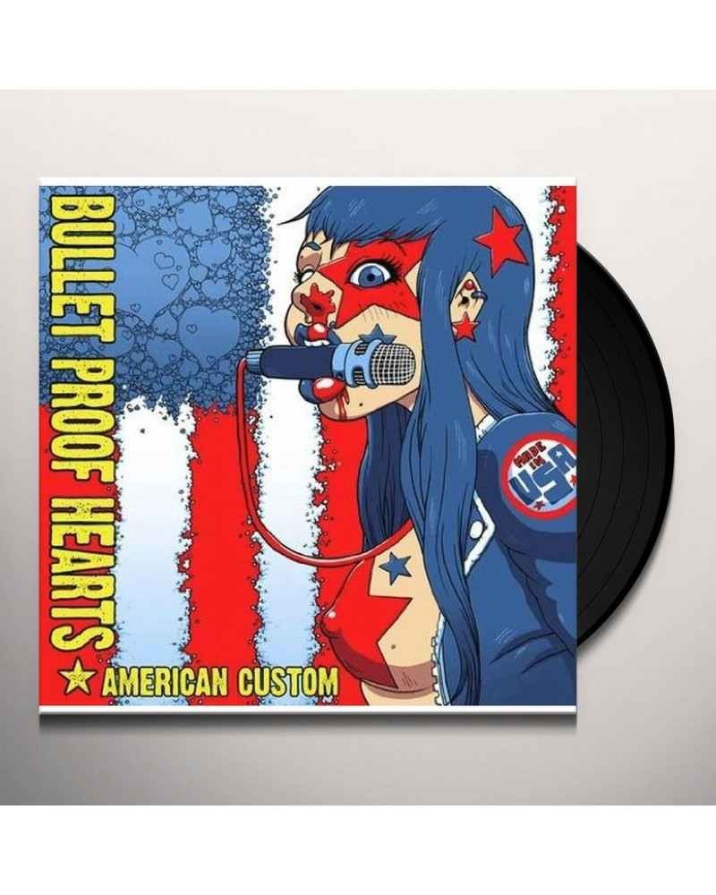 Bullet Proof Hearts AMERICAN CUSTOM Vinyl Record $6.57 Vinyl