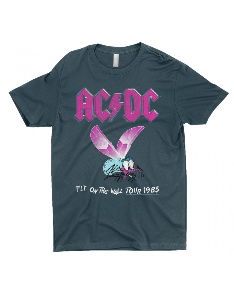 AC/DC T-Shirt | Fly On The Wall Tour 1985 Shirt $8.73 Shirts