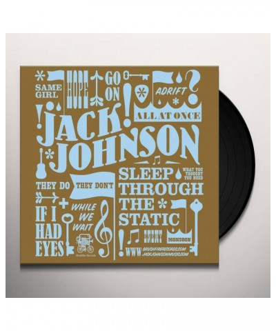 Jack Johnson Sleep Through The Static Vinyl Record $10.40 Vinyl