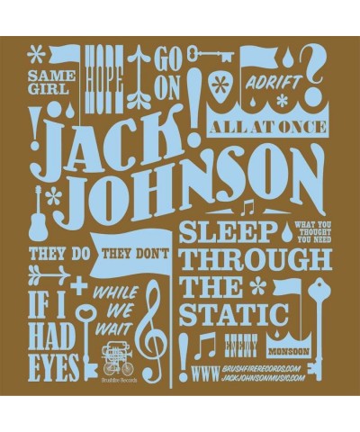 Jack Johnson Sleep Through The Static Vinyl Record $10.40 Vinyl