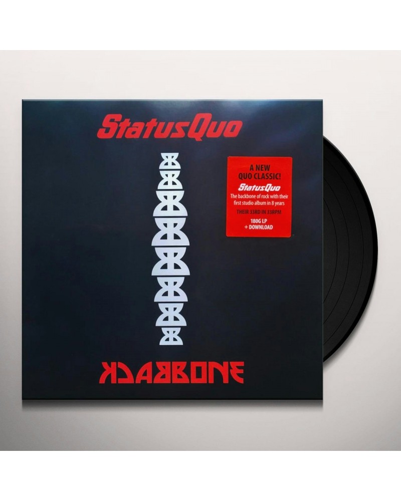 Status Quo Backbone Vinyl Record $10.35 Vinyl