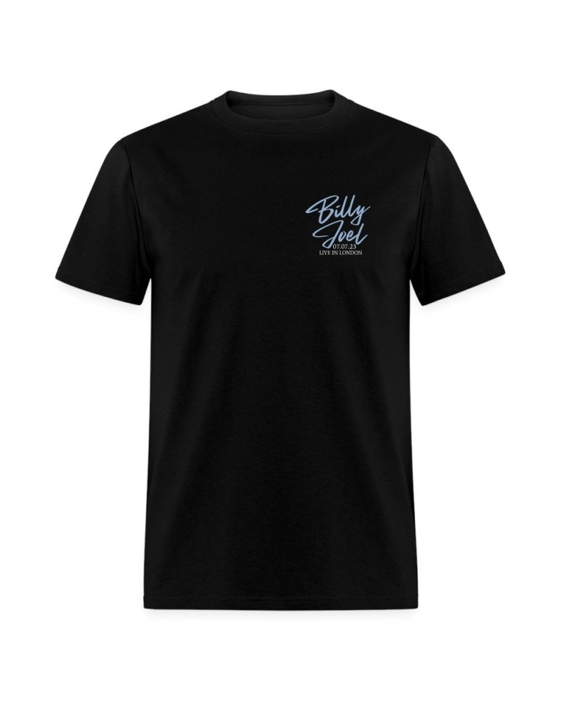 Billy Joel "7-7-23 London Set List" Black T-Shirt Online Exclusive $20.00 Shirts