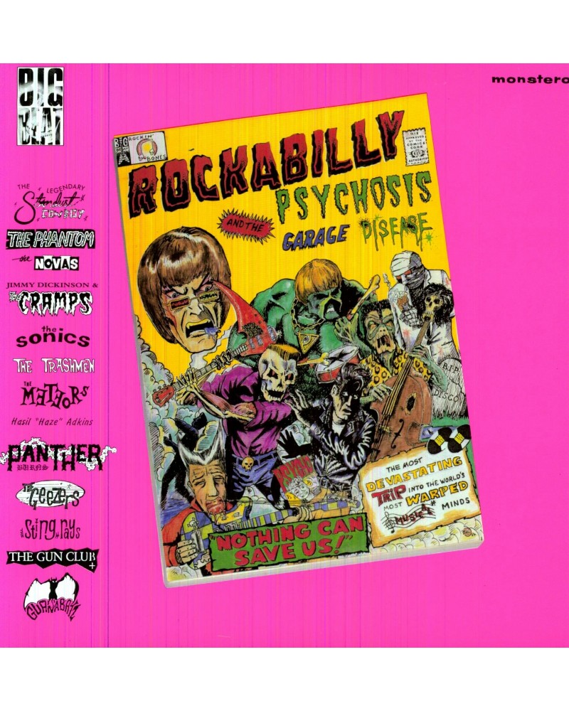 Rockabilly Psychosis & The Garage Disease / Var Vinyl Record $7.92 Vinyl