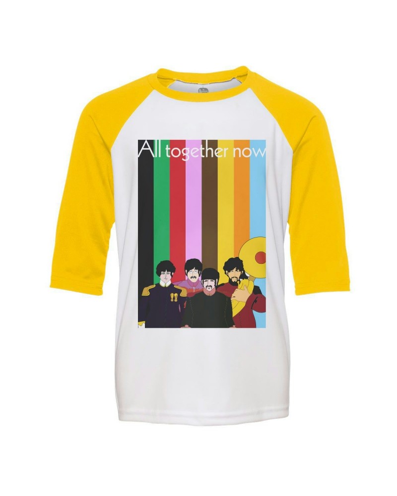 The Beatles All Together Now Youth Baseball Tee $16.65 Shirts