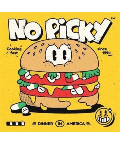 No Picky DINNER IN AMERICA Vinyl Record $5.00 Vinyl