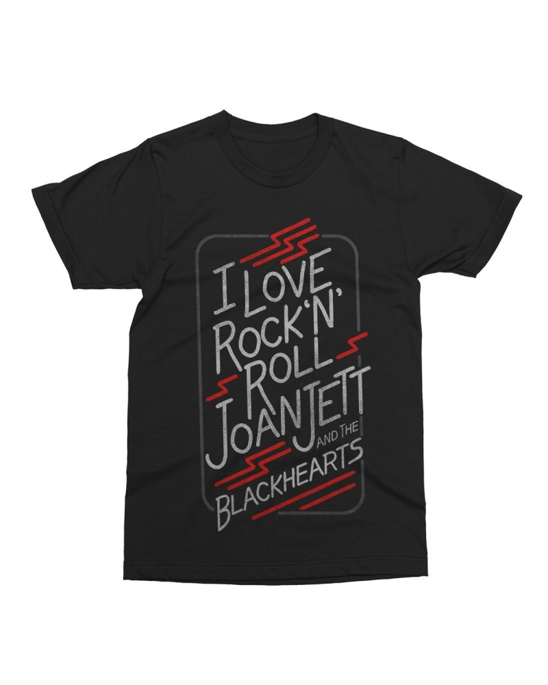 Joan Jett & the Blackhearts I Love Rock 'N' Roll Black T-shirt $15.05 Shirts