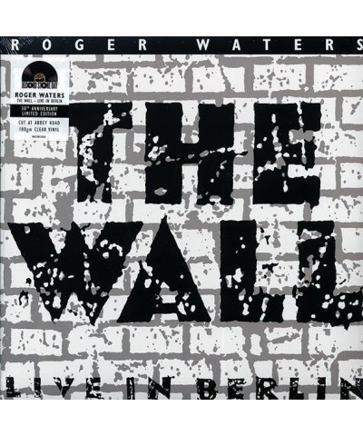 Roger Waters LP - The Wall: Live In Berlin (30th Anniv. Ed.) (RSD 2021) (2xLP) (incl. mp3) (180g) (clear vinyl) $26.46 Vinyl