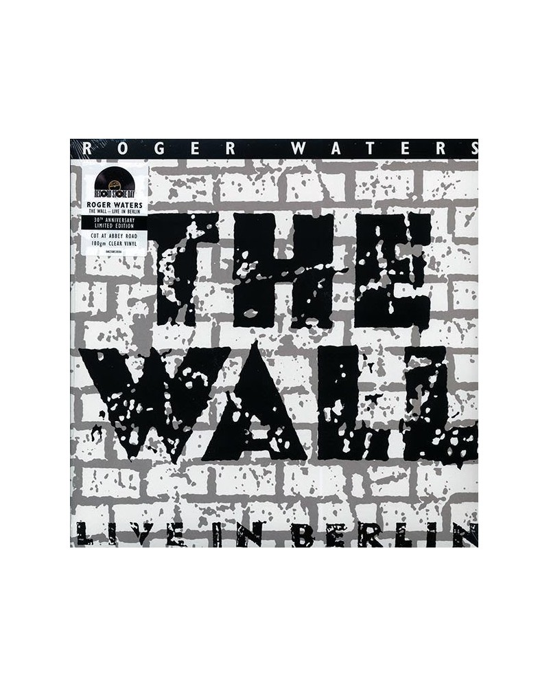 Roger Waters LP - The Wall: Live In Berlin (30th Anniv. Ed.) (RSD 2021) (2xLP) (incl. mp3) (180g) (clear vinyl) $26.46 Vinyl