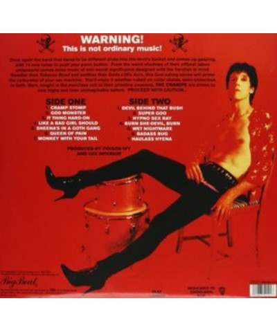 The Cramps LP - Big Beat From Badsville (Vinyl) $20.55 Vinyl