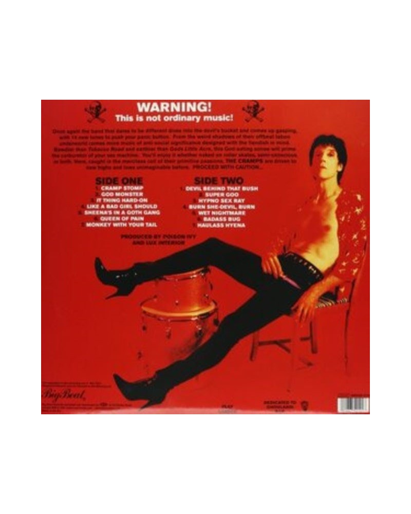 The Cramps LP - Big Beat From Badsville (Vinyl) $20.55 Vinyl