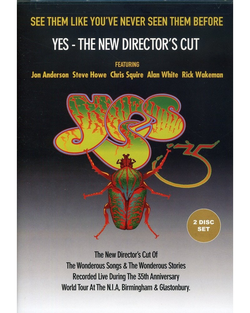 Yes DIRECTORS CUT DVD $5.26 Videos